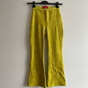 ECKHAUS LATTA Ribbed Velour Pant (XS)(SSENSE Exclusive)